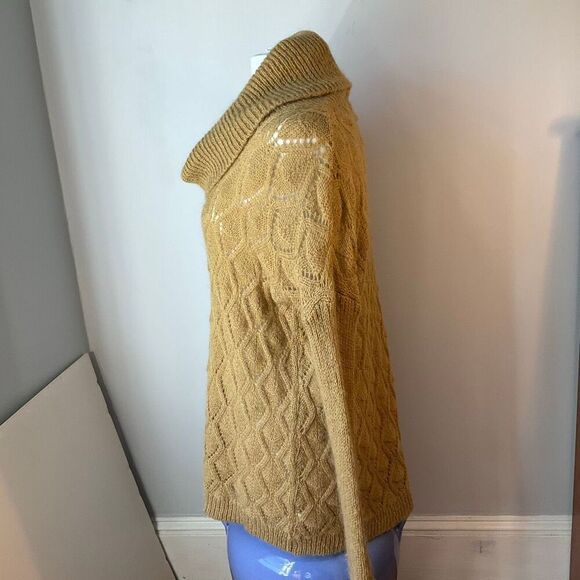 Elsamanda open Knit Oversized Cowl Neck Pullover, S. Mohair Blend - Picture 9 of 15